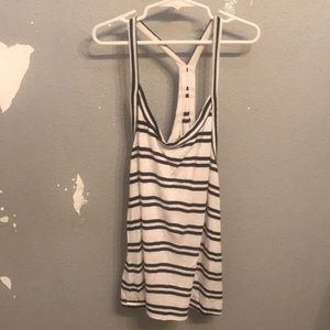 a striped tank top